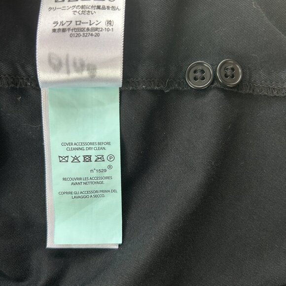Polo Ralph Lauren Military Black Shirt – Preppy crest Men's Large L - Picture 14 of 15